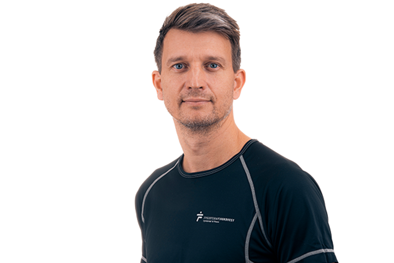 Stefan Walther er fysioterapeut hos Fysioterapi Nordvest